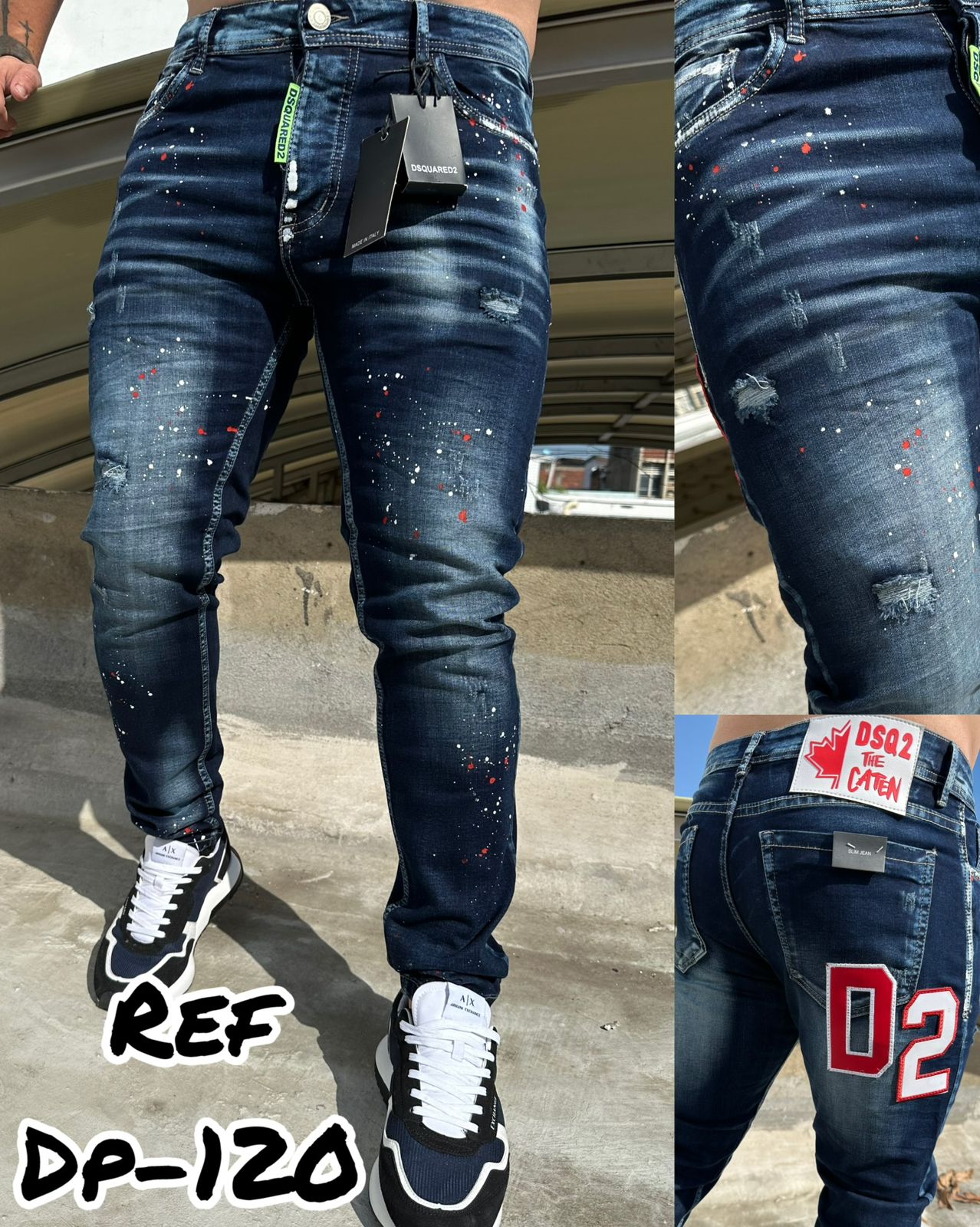 Jeans urbano slim DP-120