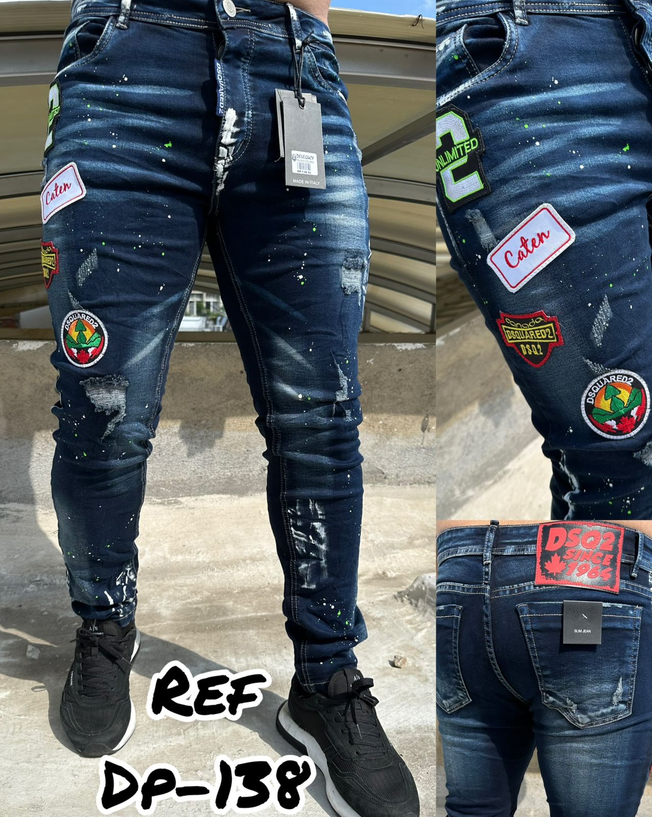 Jean urbano slim DP-138