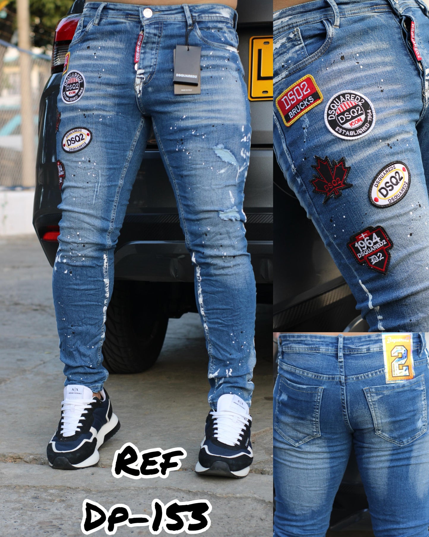 Jean urbano slim DP-153