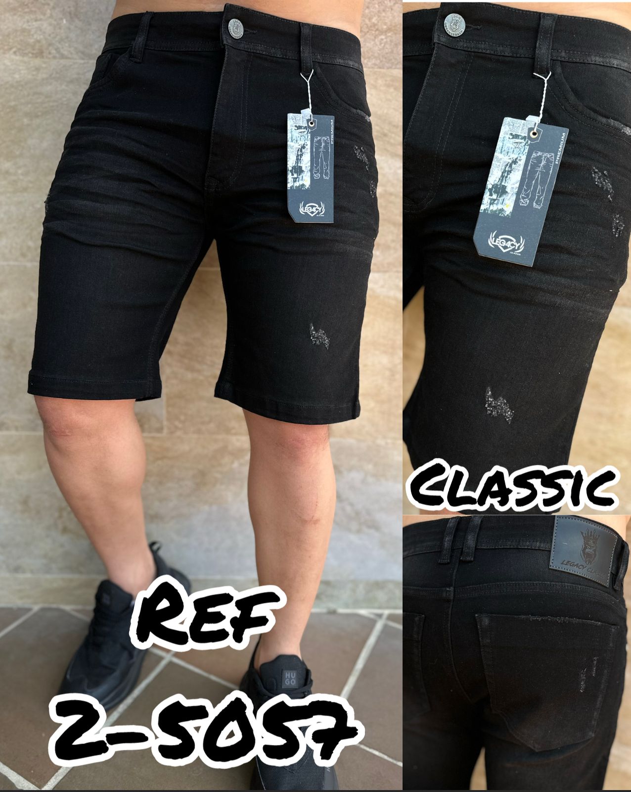 Bermuda clásica slim 2-5057