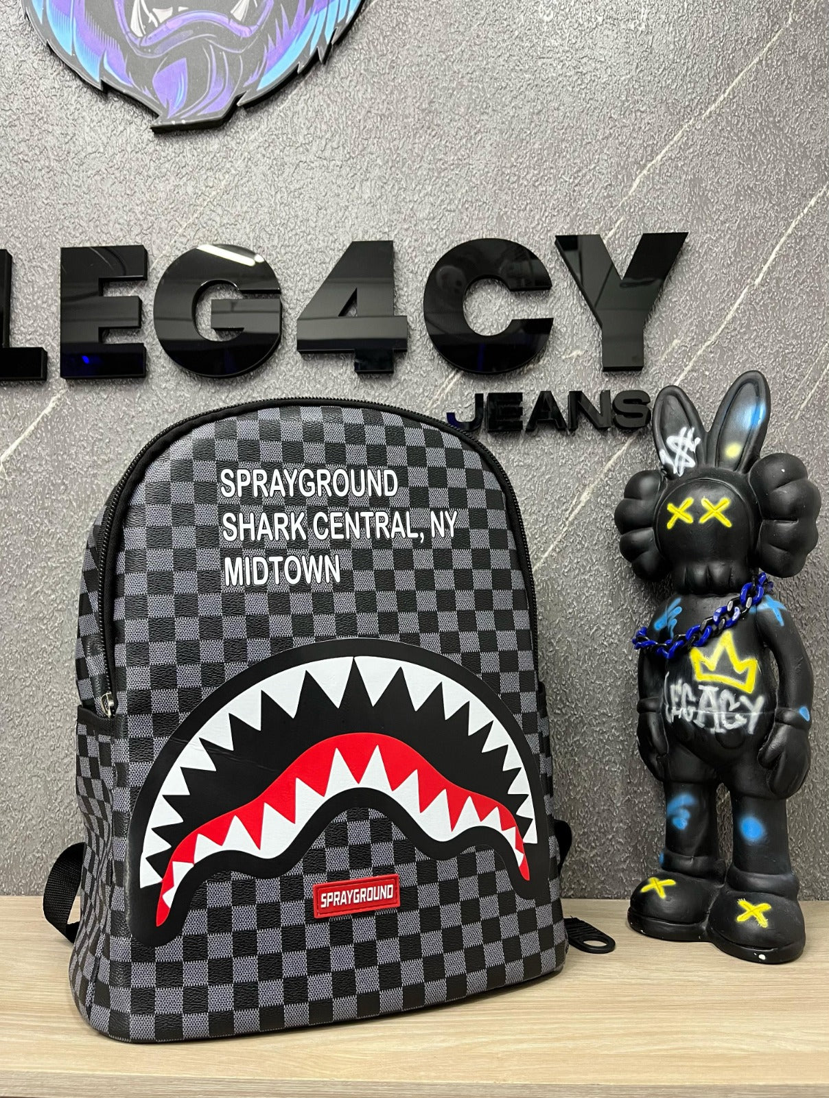 morral unisex gris oscuro spayground 💥💥💥