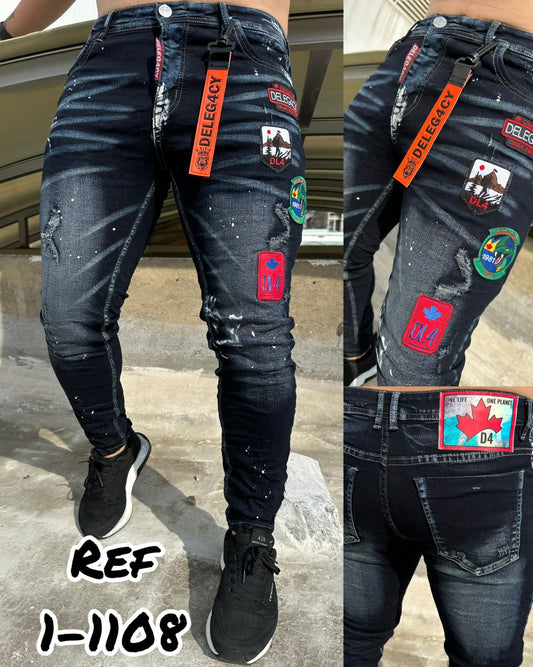 Jeans urbano slim 1-1108