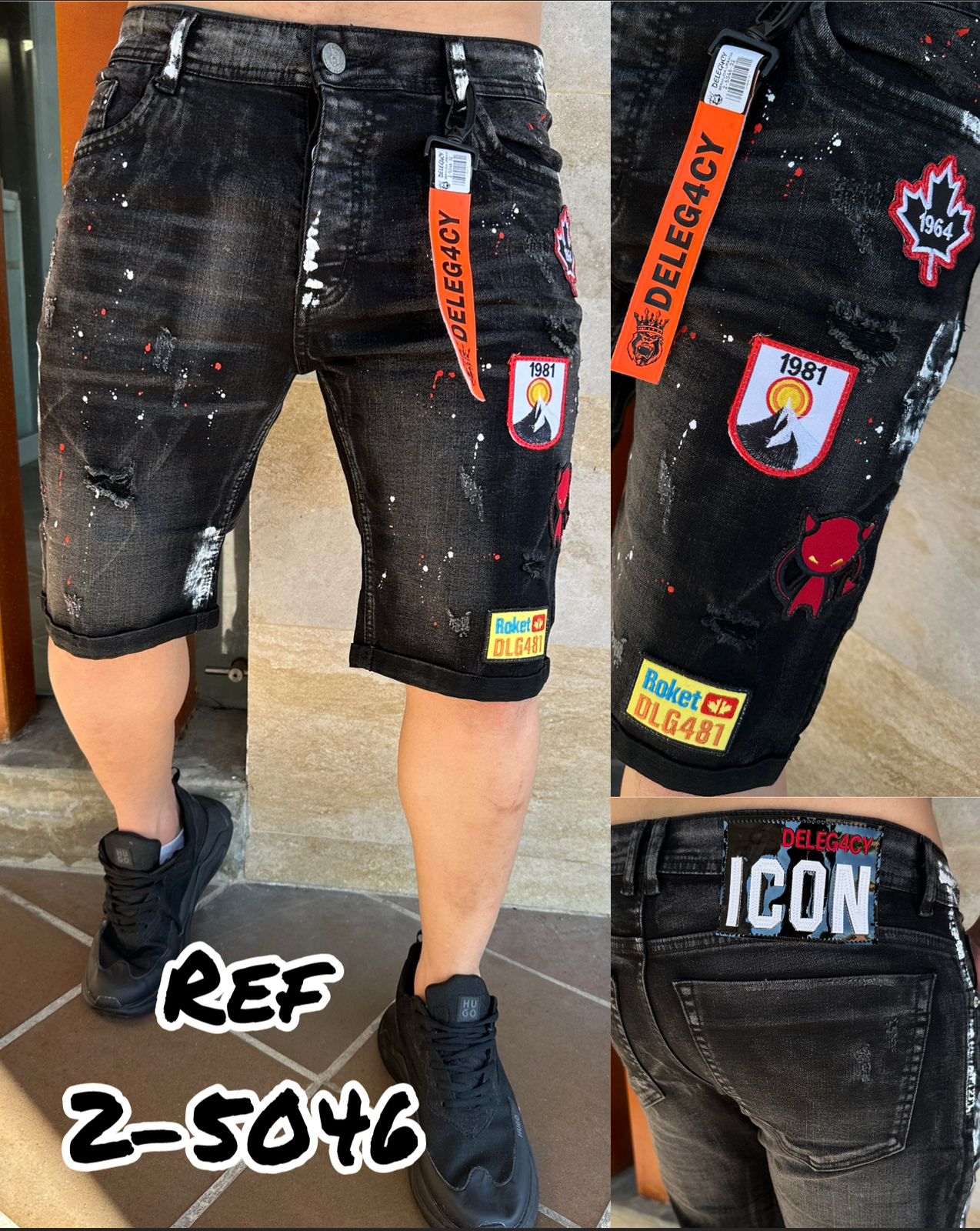 Bermuda urbana slim 2-5046