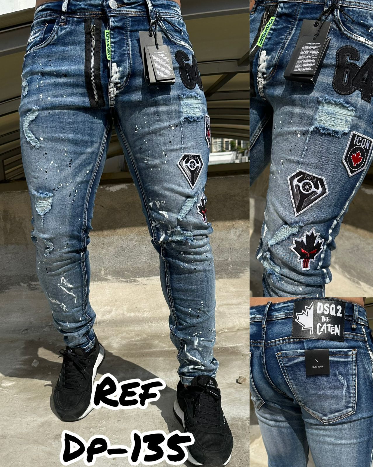 Jean urbano slim DP-135