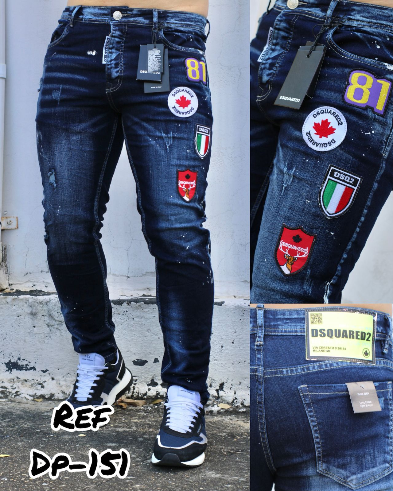 Jean urbano slim DP-151