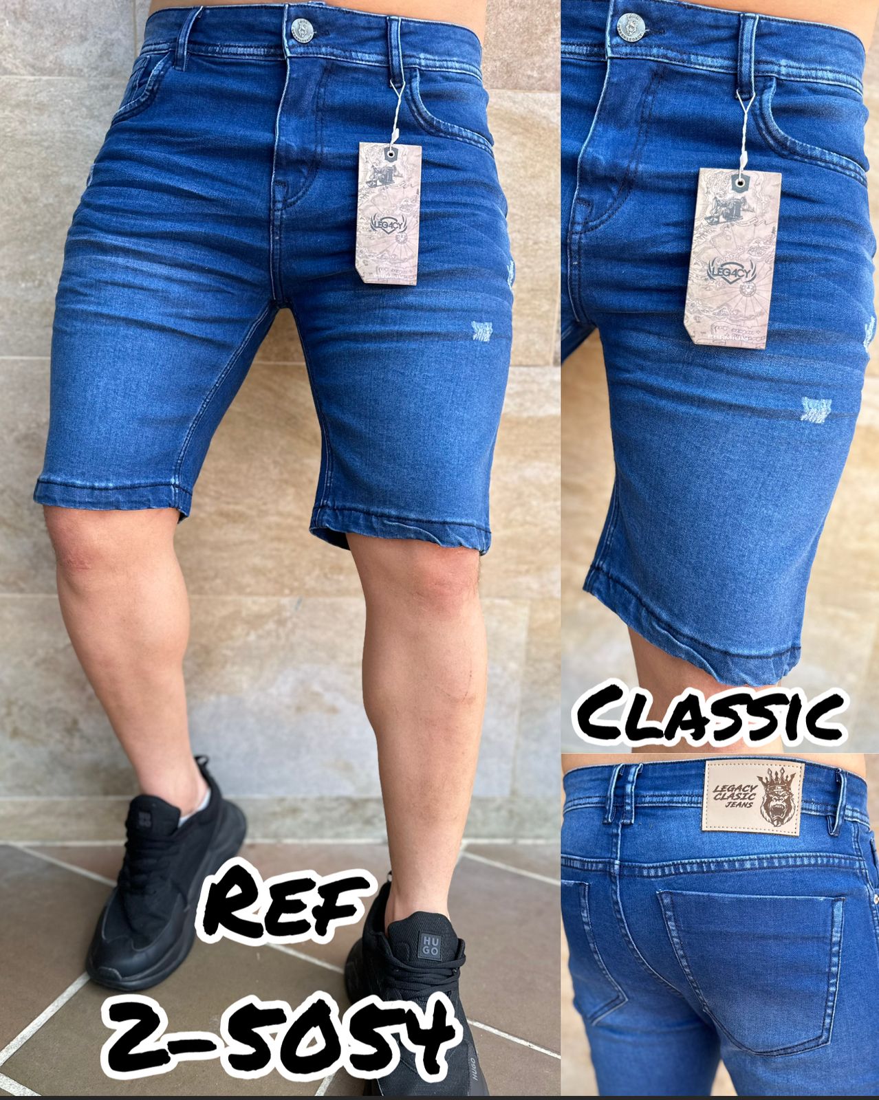 Bermuda clásica slim 2-5054