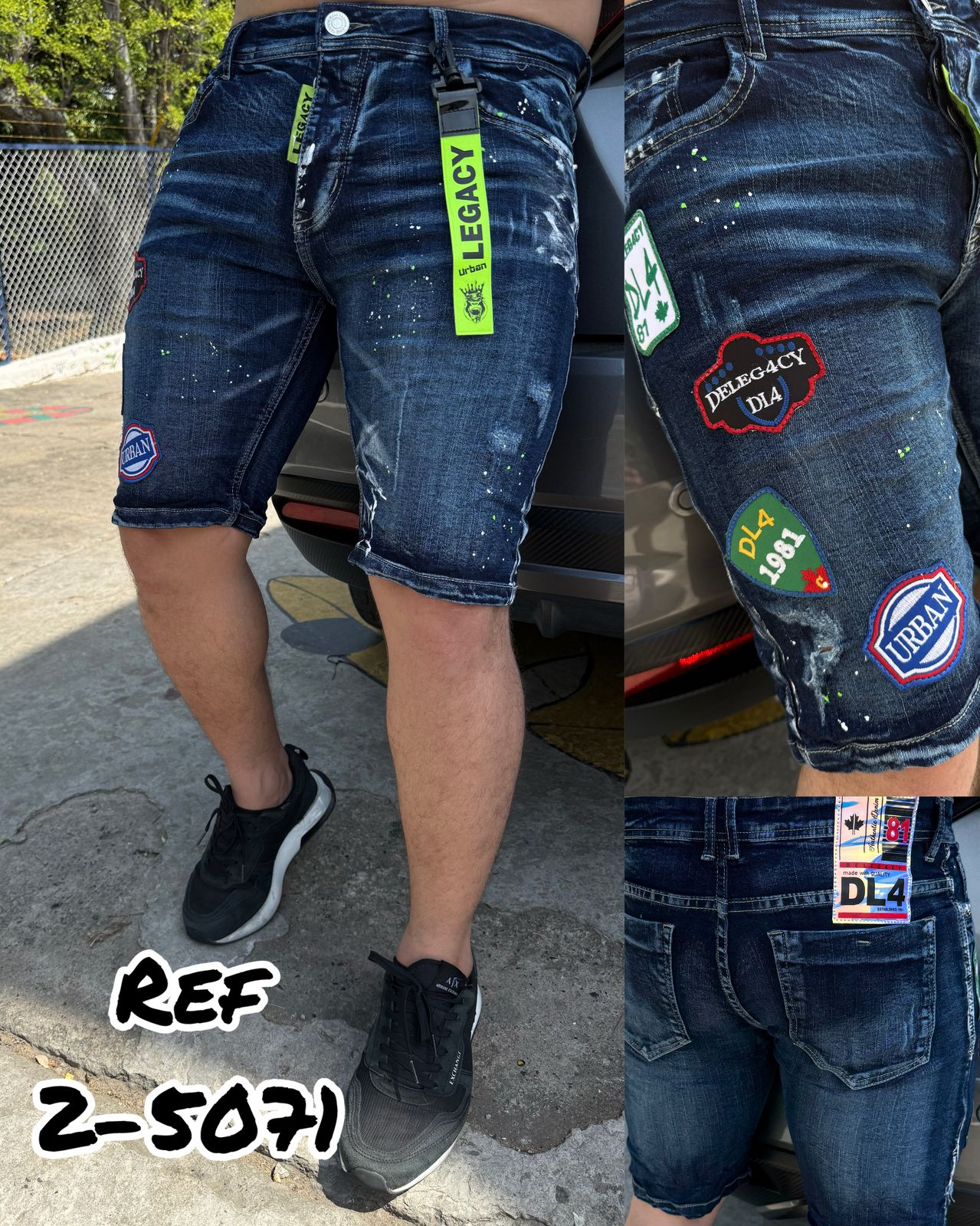 Bermuda urbana slim 2-5071