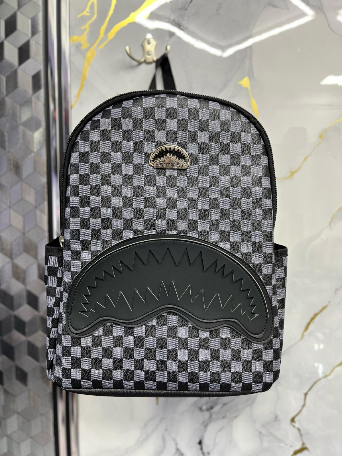 morral unisex negro gris spayground 💥💥💥